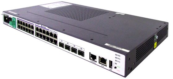 Efficiently Designed S5700-24TP-SI-AC Gigabit Enterprise Switch for Rack Installation