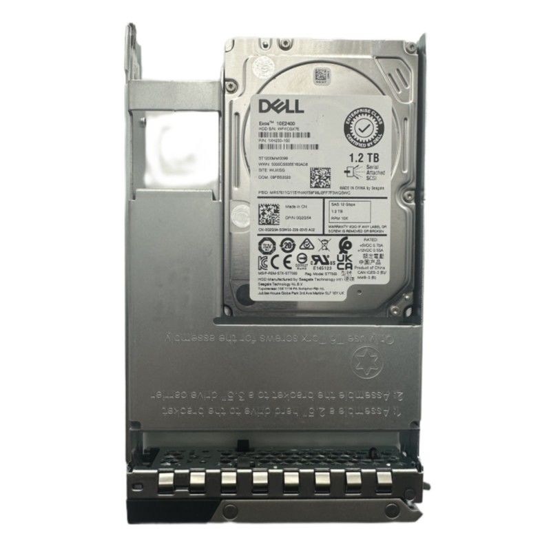 1.2TB SAS 10K HDD 2.5" Hard Disk Drive for Server