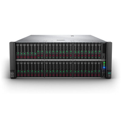 저렴한 HPE DL580 Gen10 프로라이언트 4U 48 베이 인텔 Xeon 서버 스토리지 효율성