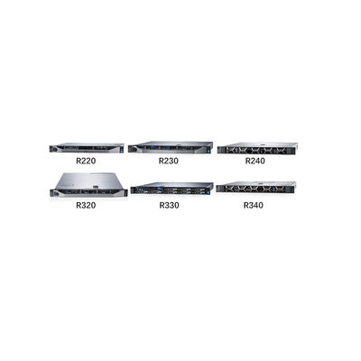 사용 된 OEM 파워디지 R340 R240 R330 R320 R230 R220 인텔 엑손 CPU 1U 미니 랙 서버