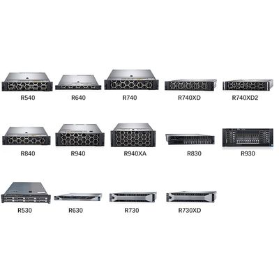 사용자 지정 리뉴얼 된 14th Poweredge 인텔 Xeon PC 컴퓨터 저장 장치 GPU 랙 서버
